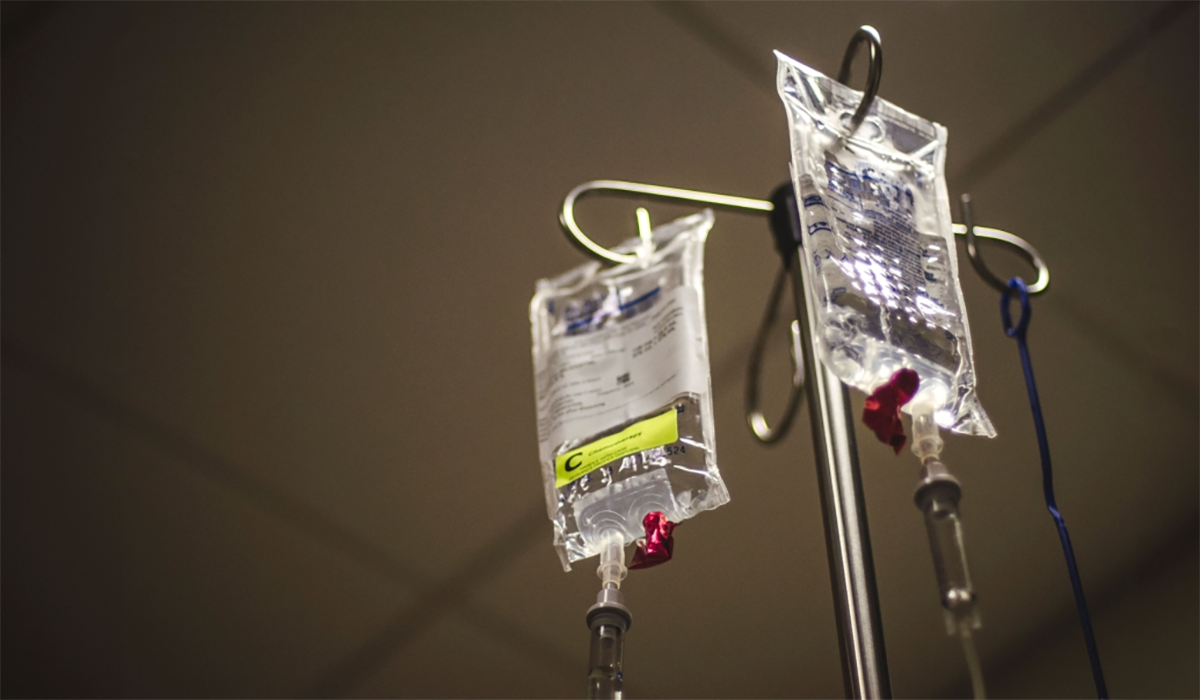 Chemotherapy Drugs Iv Bag Pole