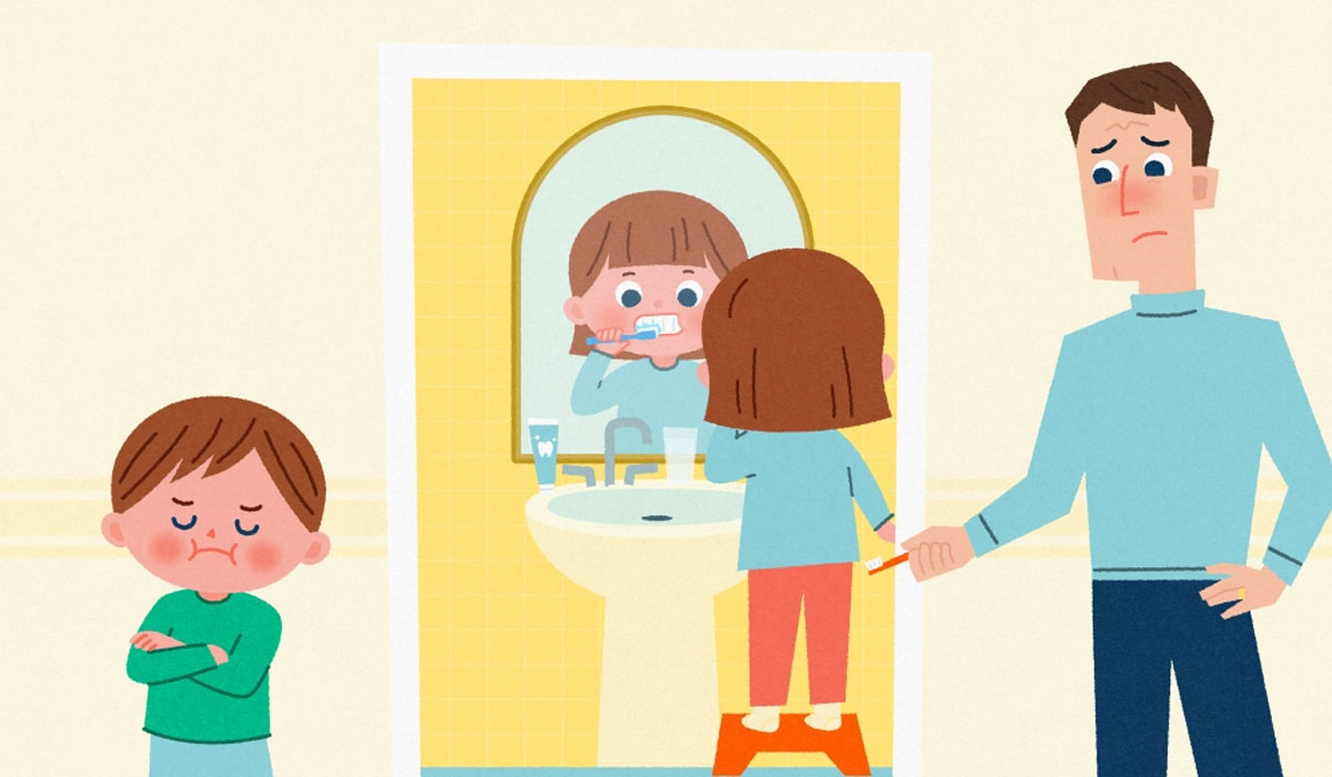 Children Brushing Teeth Habits Dental