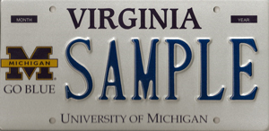 Virginia plate