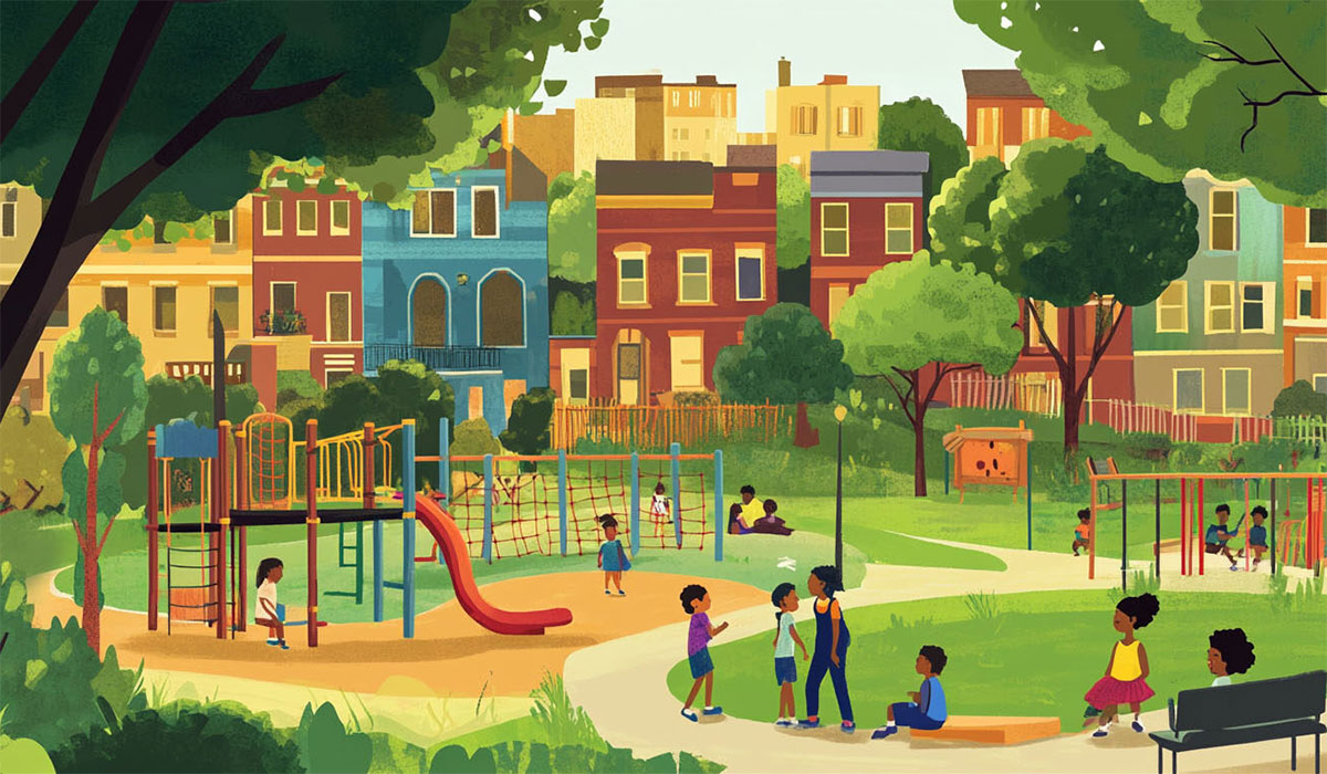 Efforts To Reduce Kids Screen Time Weakened By Unequal Access To Green Space