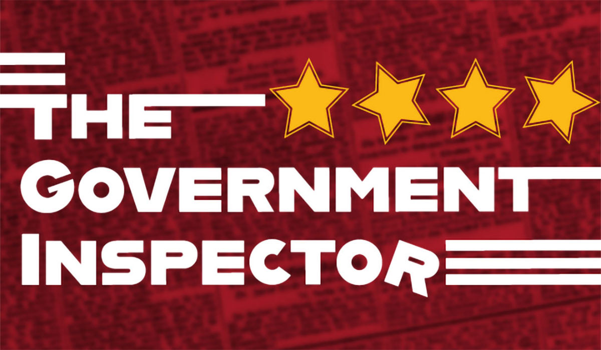 Government Inspector Calendar 1080