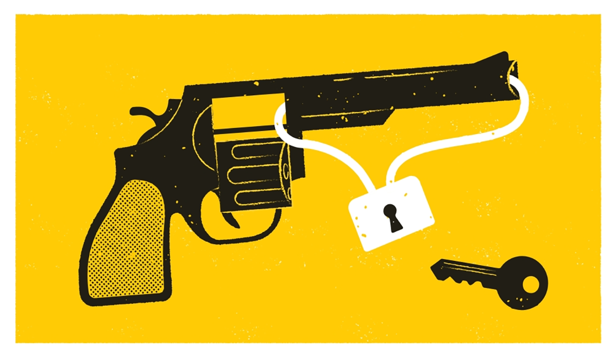 Gun Lock Key Pistol Revolver