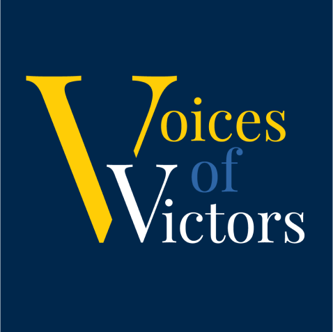 Voices of Victors Podcast Cover Art