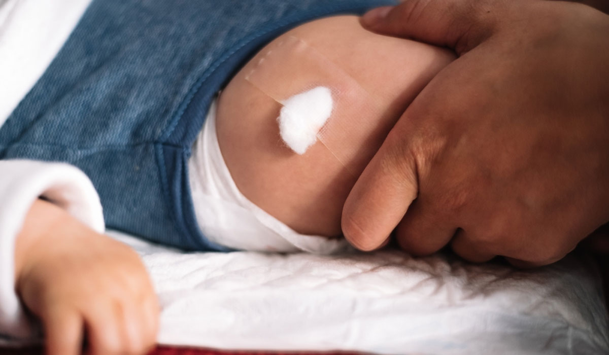 Hepititus Birth Dose Cotton Ball