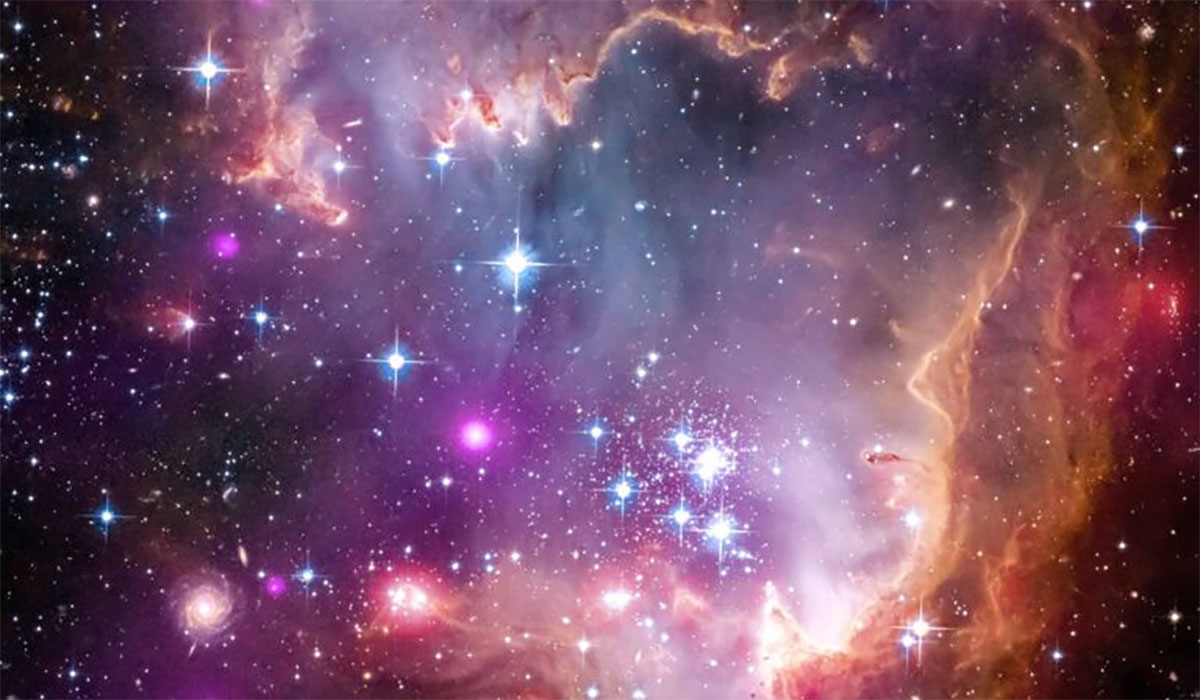 Hubble U M Astronomers Pioneer Study Of Massive Stars Small Magellanic Cloud 768x768