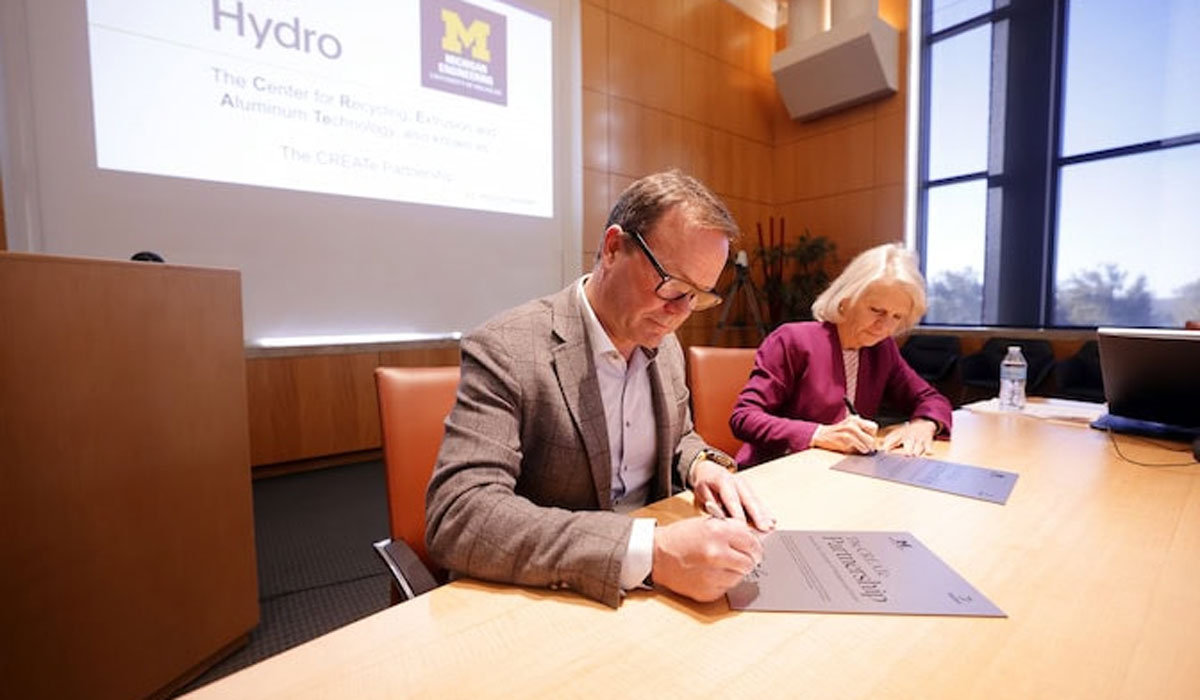 Hydro Signing Aluminum