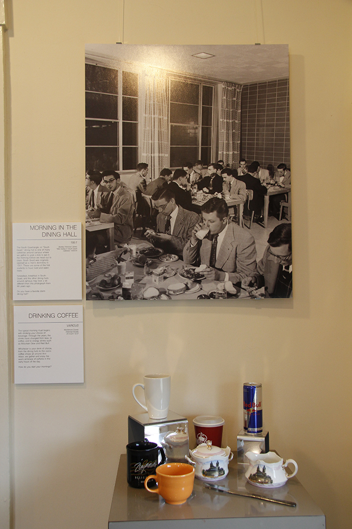 Thankfully, residence halls are coed today, so we no longer see only coat-and-tie-clad men at dinner. To this day, caffeine in all forms is still a student’s best friend.