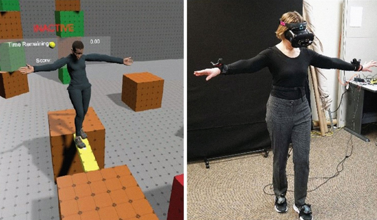 Virtual Reality Game Headset Balance